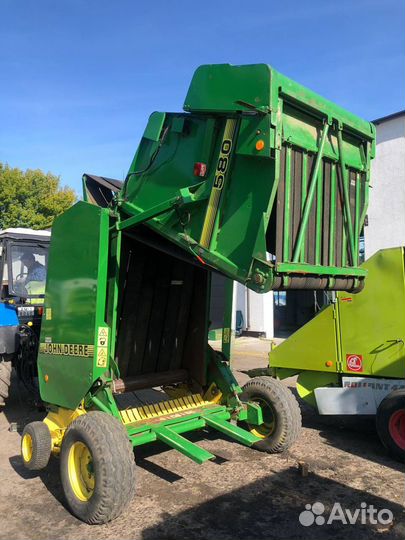 Пресс-подборщик John Deere 580, 1995