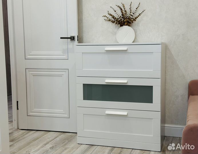 Комод IKEA бримнэс 3 ящика
