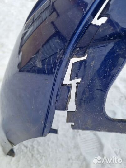 Бампер задний ford fiesta 6 mk6 фиеста
