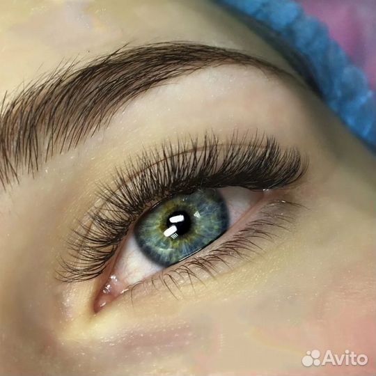 Наращивание ресниц на дому