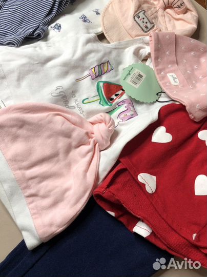 Одежда пакетом для девочки 62 68
