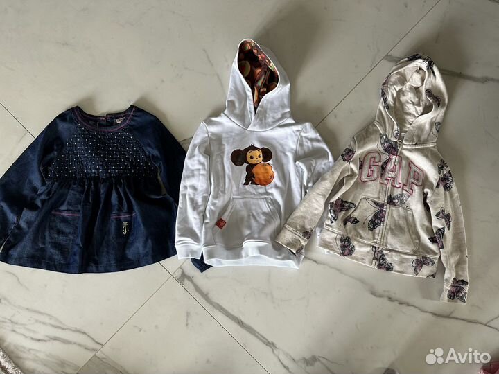 Пакет одежды для девочки 5-7 лет