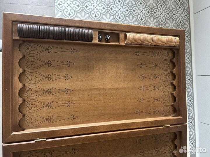 Нарды резные богатырь на распутье