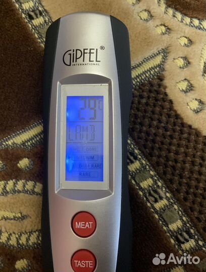 Термометр пищевой Gipfel