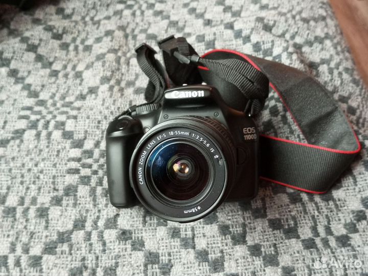 Зеркальный фотоаппарат canon eos 1100d