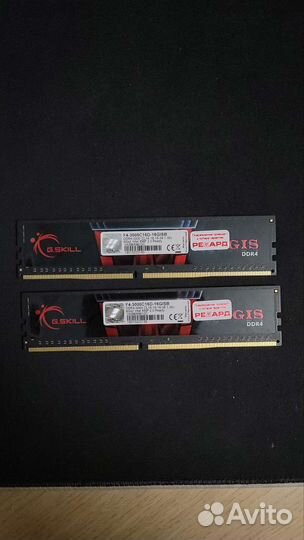 Оперативная память ddr4 aegis g.skill 3000 16gb28