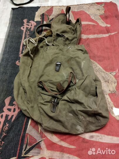 Рюкзак брезентовый СССР