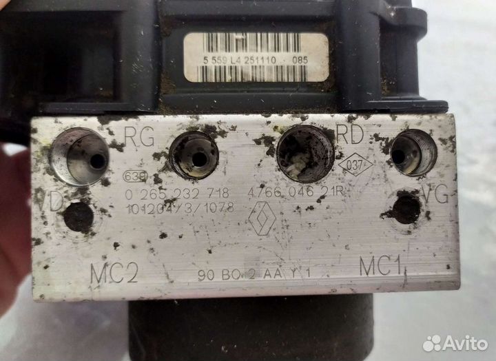 Блок ABS Renault SR 2011 (Reno logan)