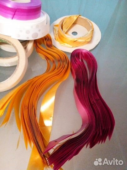 Упаковочная лента для подарков двусторонний скотч