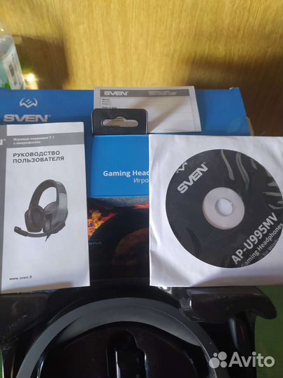Игровые наушники с микрофоном
