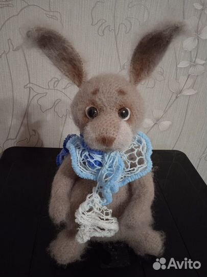 Вязаные игрушки зайчик символ года 2023