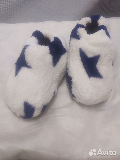 Варежки и боты на натуральном меху