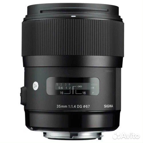 Объектив Sigma AF 35mm f/1.4 DG HSM Art Canon EF