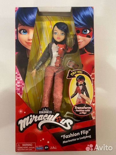 Кукла Miraculous леди баг модное превращение