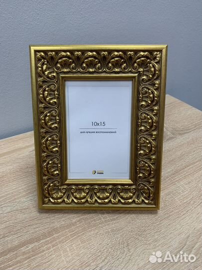 Фоторамка 10х15 Золото
