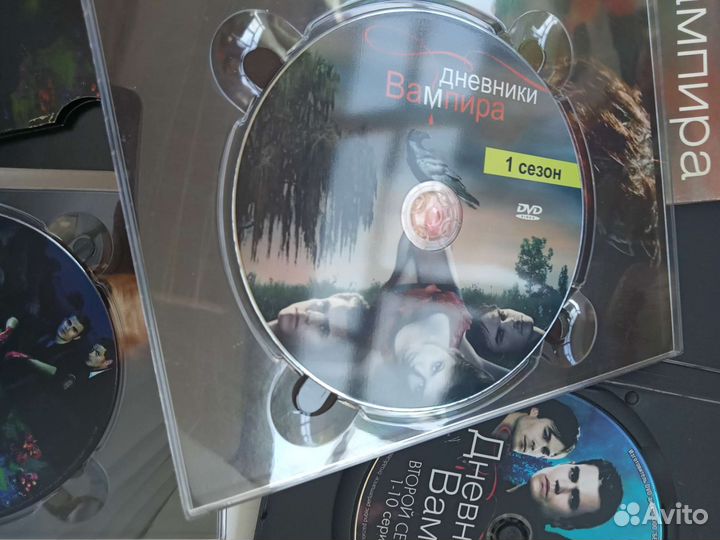 Dvd фильм сериал дневники вампира 1 2 3 сезон