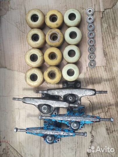 Подвески для скейтборда, колеса для скейта