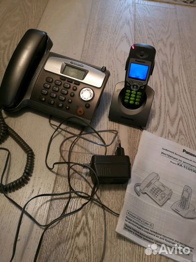 Телефон беспроводной с базой Panasonic KX-TCD530RU