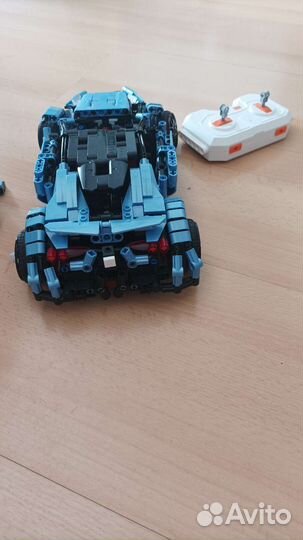 Машина гоночная сборная на п/у