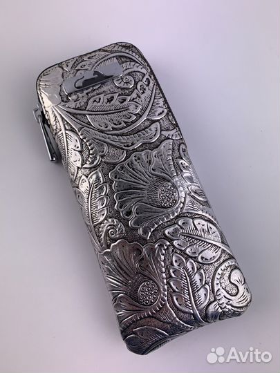 Футляр для очков кожаный