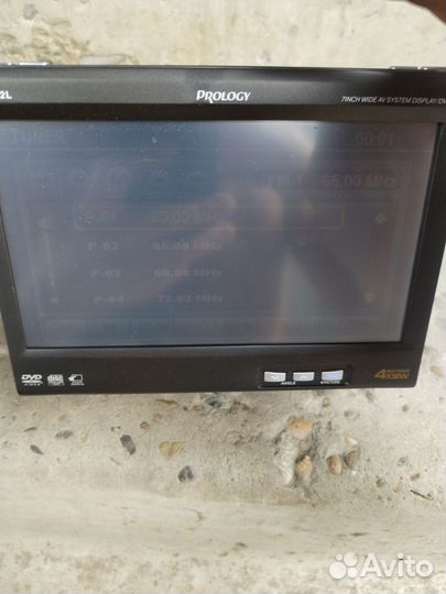 Магнитола пролоджи MDD-702L