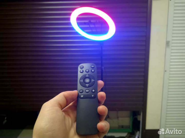 Кольцевая Лампа Цветная