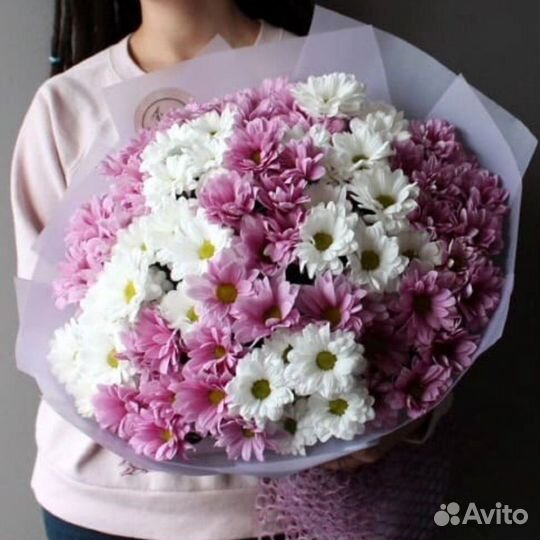 Букет из хризантем 11 21 31 41 51 101