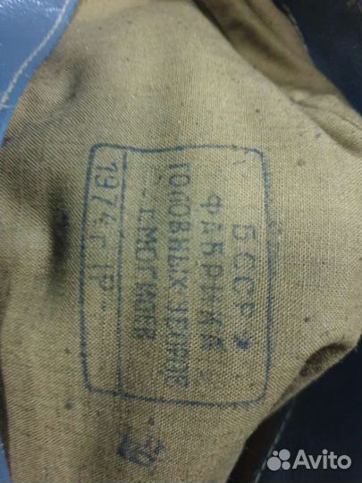 Пилотка советская оригинал