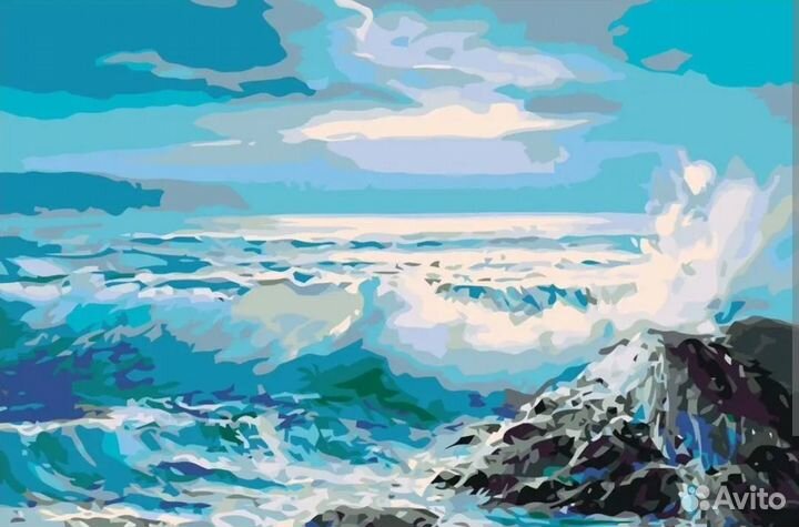 Дорисую Вашу картину по номерам