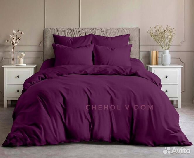 Постельное белье шелковый сатин