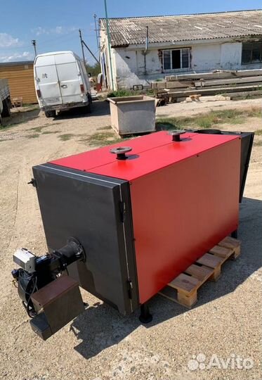 Котел на отработке 137 кВт