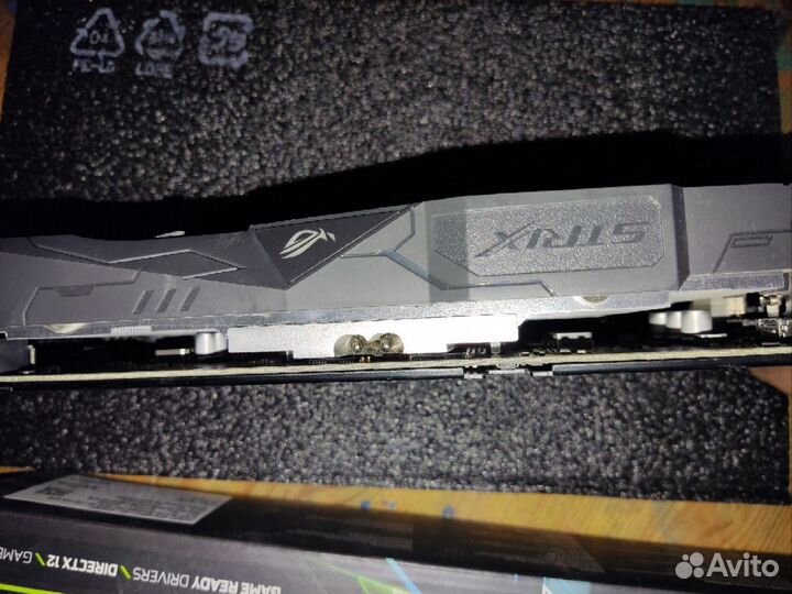 Видеокарта gtx 1050 ti asus rog strix