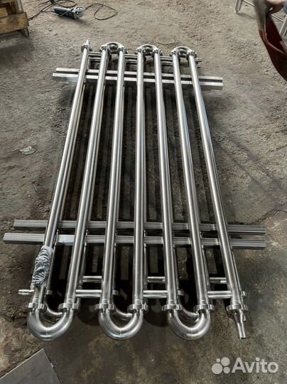 Теплообменник для молока трубчатый