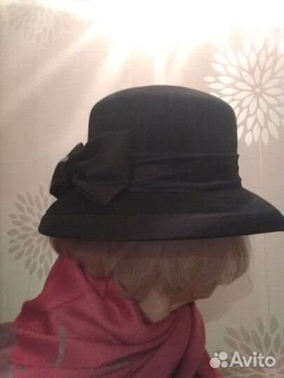Шляпа фетровая женская