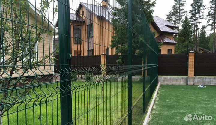 Забор металлический цена быстро