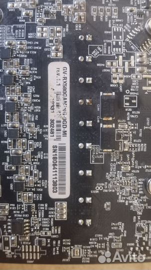 Видеокарта rx580 8gb