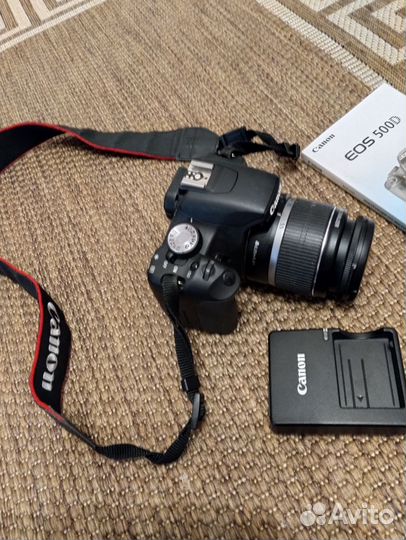 Зеркальный фотоаппарат canon 500d