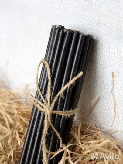 Свечи восковые натуральные 50 штук