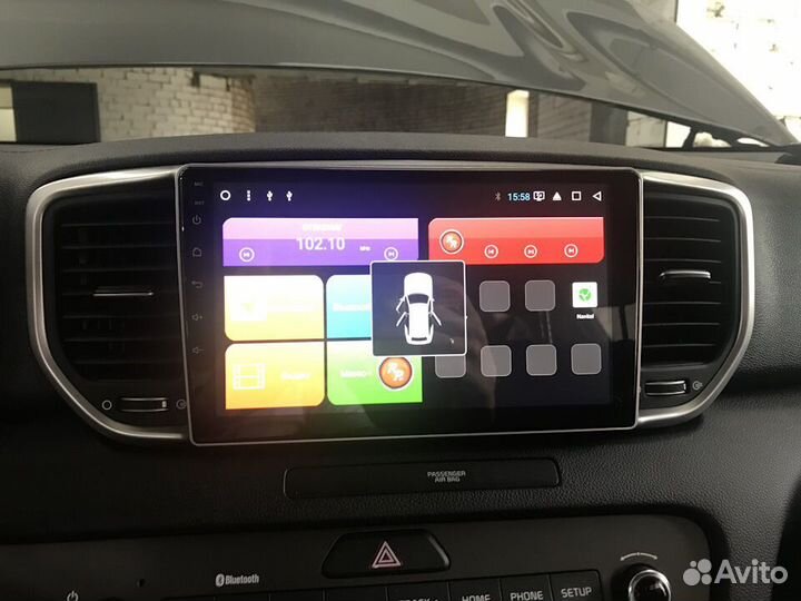 Штатная магнитола Kia Sportage