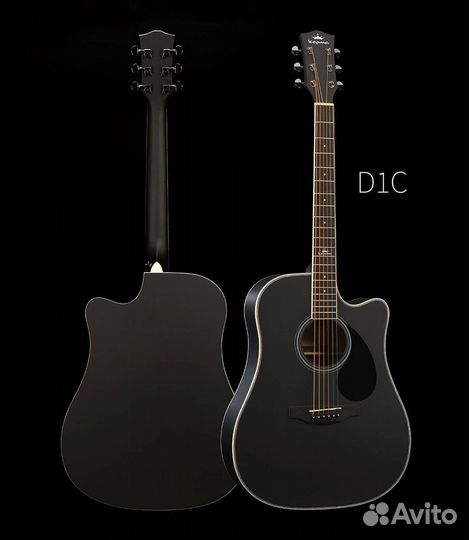 Kepma D1C M акустическая гитара, матовая