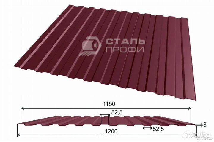 Профнастил (профлист, профилированный лист)
