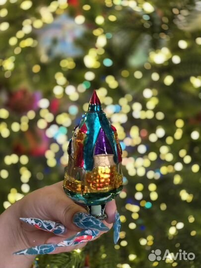 Елочные игрушки СССР