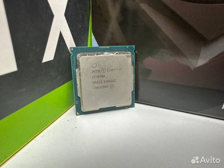 Процессор Intel core i7 9700