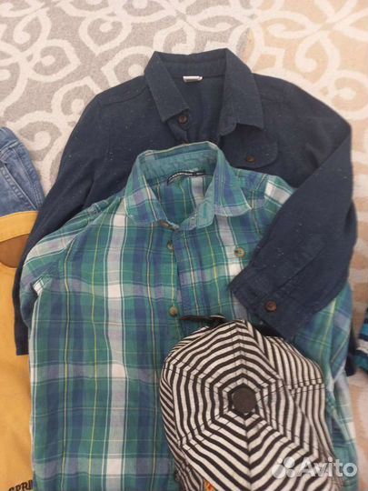 Осенняя одежда для мальчика пакетом 86 см