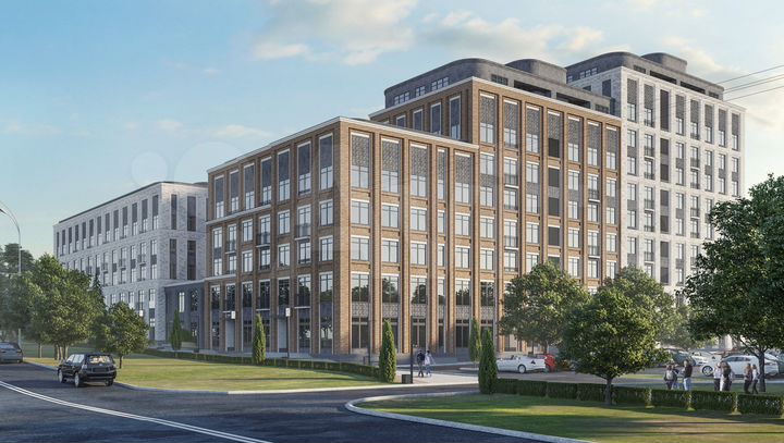 2-к. квартира, 78,1 м², 7/16 эт.