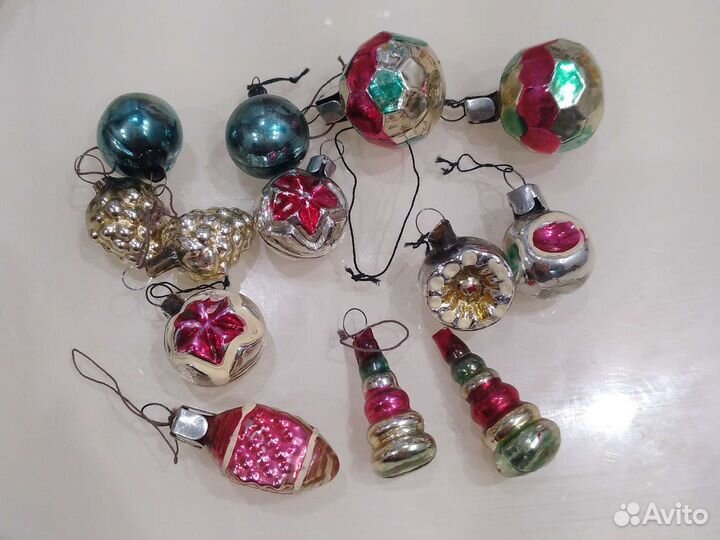 Елочные игрушки СССР малютка