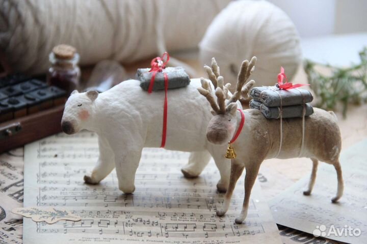 Набор ватные игрушки