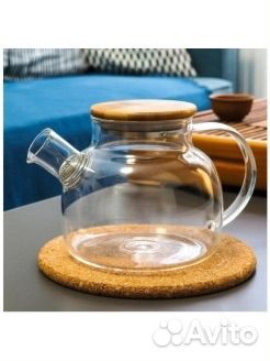 Чайник заварочный стеклянный 900 мл