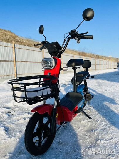 Электроскутер Sky Way двухместный новый