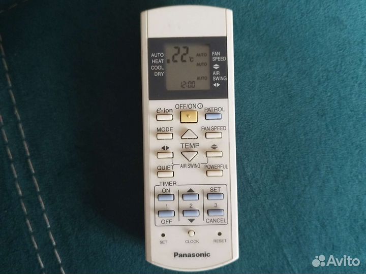 Пульт для кондиционера panasonic